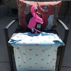 Let’s flamingle flamingo 🦩 small T-shirt